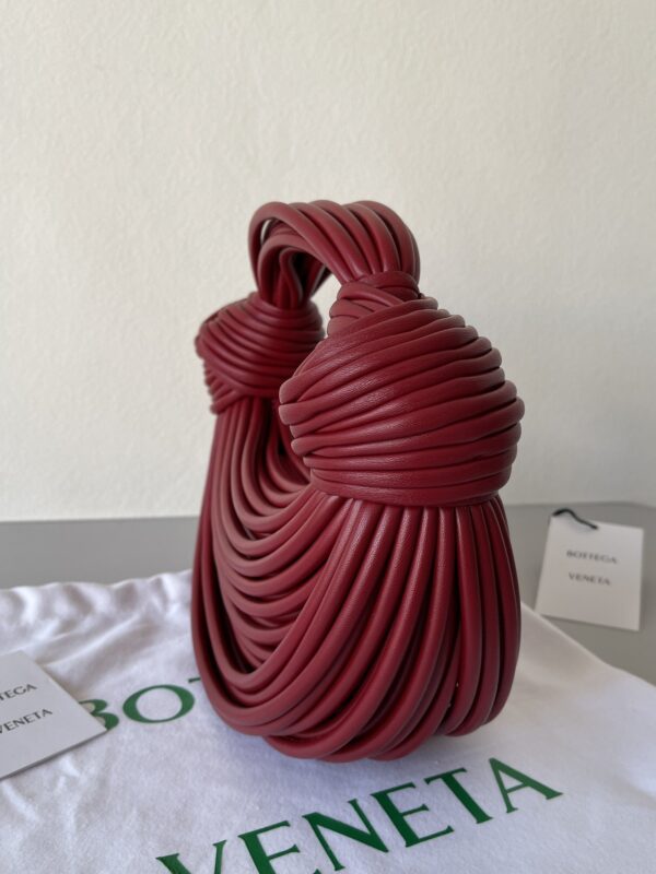 Bottega Veneta Double Knot Red, For Women, Women's Bags 9.8in/25cm