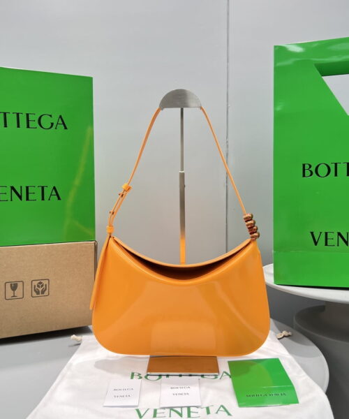 Bottega Veneta Flap Bag Orange, For Women, Women's Bags 12.4in/31.5cm