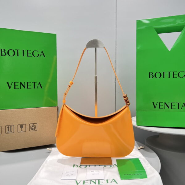 Bottega Veneta Flap Bag Orange, For Women, Women's Bags 12.4in/31.5cm
