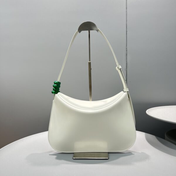 Bottega Veneta Flap Bag White, For Women, Women's Bags 12.4in/31.5cm