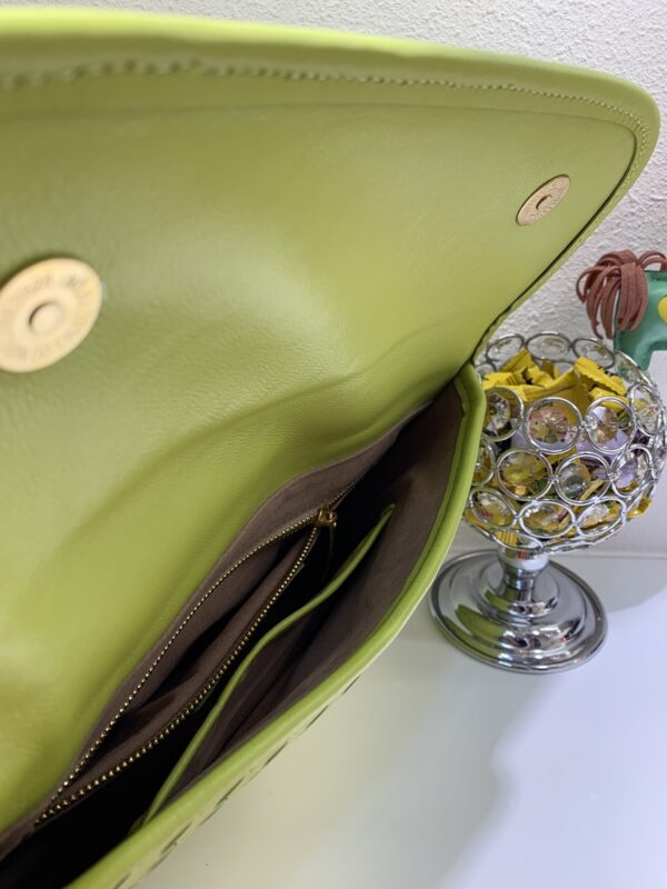 Bottega Veneta Functional Chest Bag Banana Greenleaf, For Women, Women's Bags 10.2in/26cm