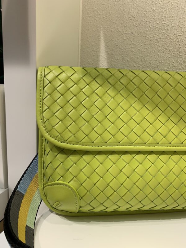 Bottega Veneta Functional Chest Bag Banana Greenleaf, For Women, Women's Bags 10.2in/26cm