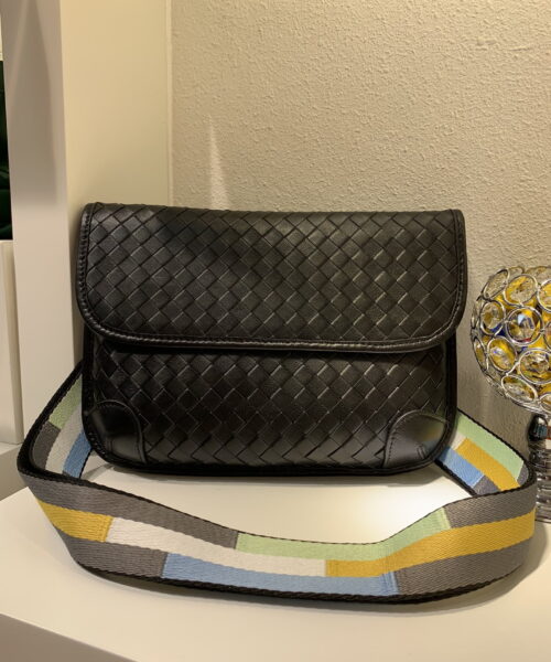 Bottega Veneta Functional Chest Bag Black, For Women, Women's Bags 10.2in/26cm