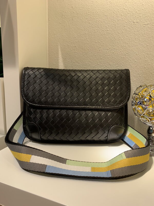 Bottega Veneta Functional Chest Bag Black, For Women, Women's Bags 10.2in/26cm
