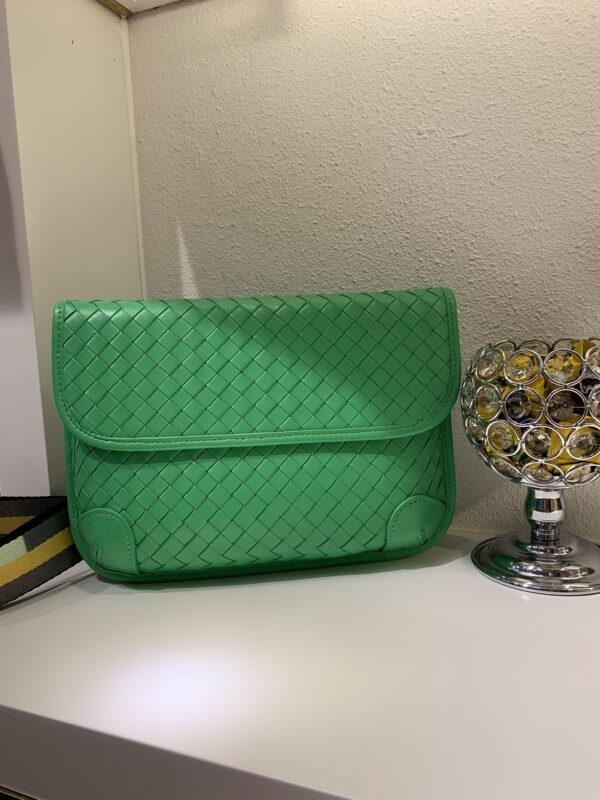 Bottega Veneta Functional Chest Bag Green, For Women, Women's Bags 10.2in/26cm
