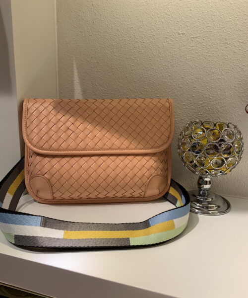 Bottega Veneta Functional Chest Bag Pink, For Women, Women's Bags 10.2in/26cm