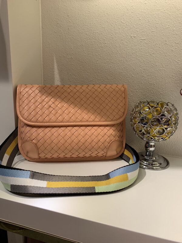 Bottega Veneta Functional Chest Bag Pink, For Women, Women's Bags 10.2in/26cm