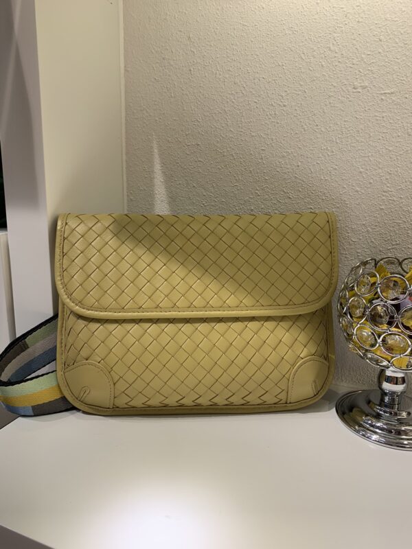 Bottega Veneta Functional Chest Bag Yellow, For Women, Women's Bags 10.2in/26cm