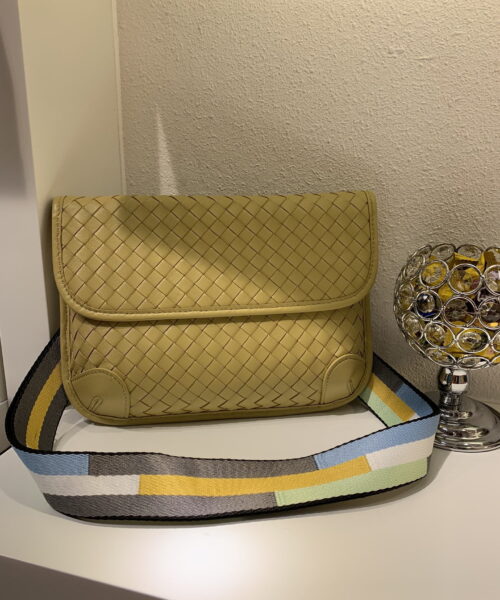 Bottega Veneta Functional Chest Bag Yellow, For Women, Women's Bags 10.2in/26cm