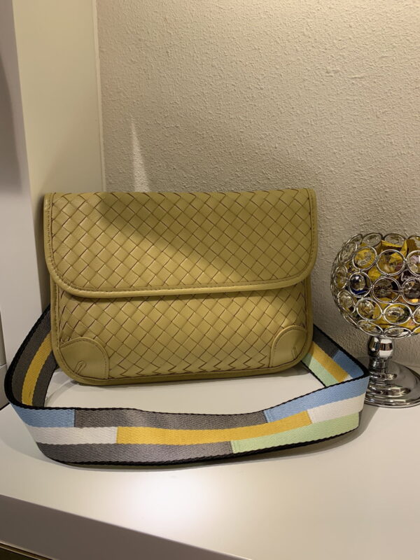 Bottega Veneta Functional Chest Bag Yellow, For Women, Women's Bags 10.2in/26cm