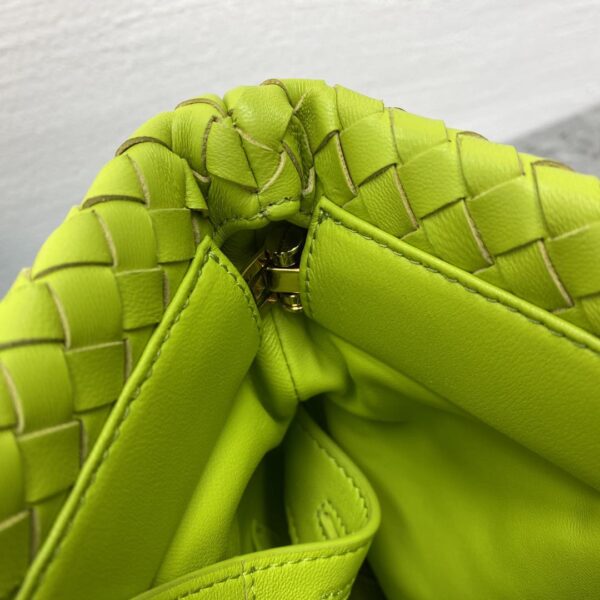 Bottega Veneta Intrecciato Shoulder Bag Neon Green, For Women, Women’s Bags 10.2in/26cm