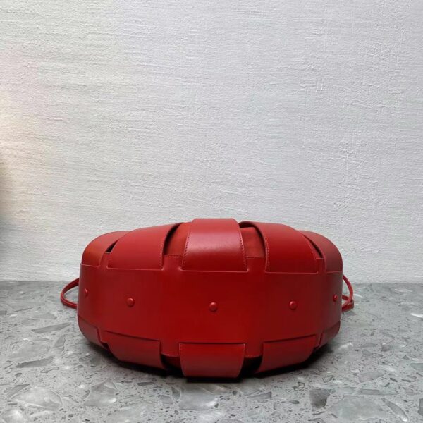 Bottega Veneta Medium Shoulder Bag Red, For Women, Women’s Bags 8.6in/22cm
