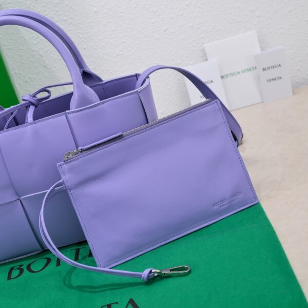 Bottega Veneta Mini Arco Tote Bag Blue, For Women, Women's Bags 9.8in/25cm