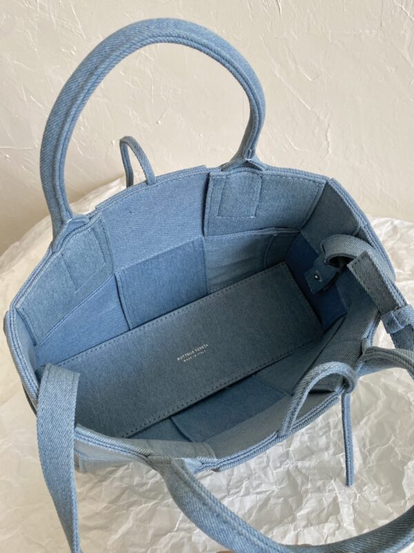 Bottega Veneta Mini Arco Tote Bag Grey, For Women, Women's Bags 9.8in/25cm