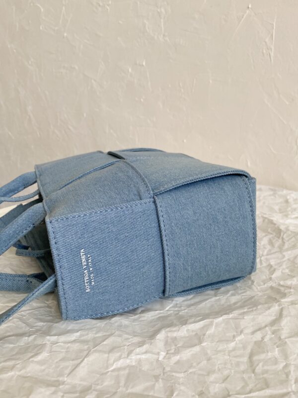 Bottega Veneta Mini Arco Tote Bag Grey, For Women, Women's Bags 9.8in/25cm