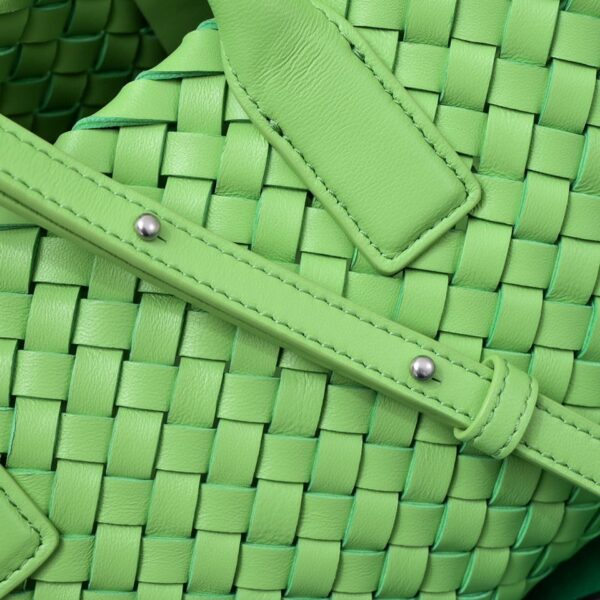 Bottega Veneta Mini Cabat Green, For Women, Women's Bags 7.9in/20cm