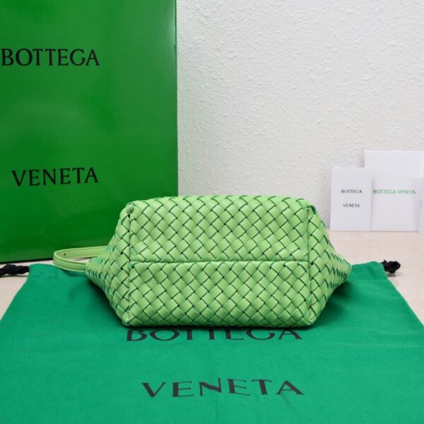 Bottega Veneta Mini Cabat Green, For Women, Women's Bags 7.9in/20cm