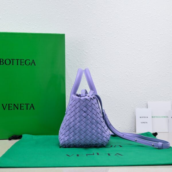 Bottega Veneta Mini Cabat Purple, For Women, Women's Bags 7.9in/20cm