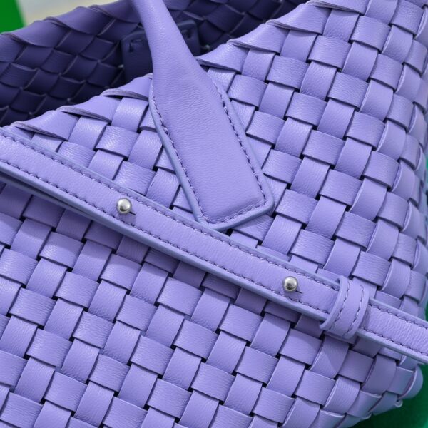 Bottega Veneta Mini Cabat Purple, For Women, Women's Bags 7.9in/20cm