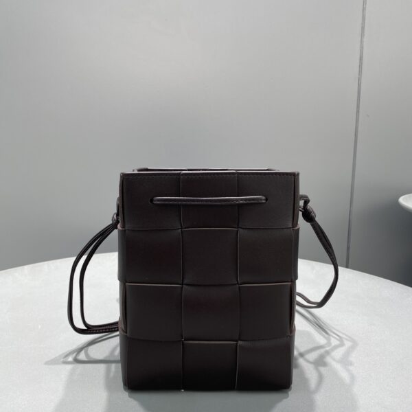 Bottega Veneta Mini Cassette Bucket Bag Purple, For Women, Women's Bags 5.5in/14cm
