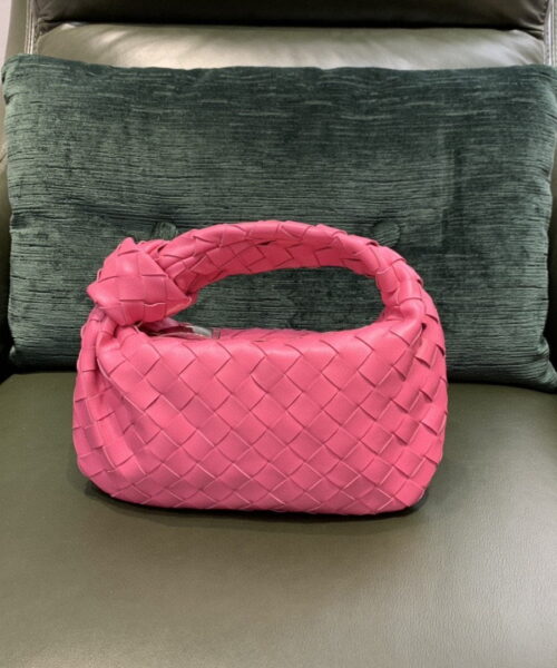 Bottega Veneta Mini Jodie Bag For Women 11in/28cm In Cranberry 651876VCPP56419