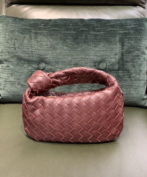 Bottega Veneta Mini Jodie Bag For Women 11in/28cm In Dark Red