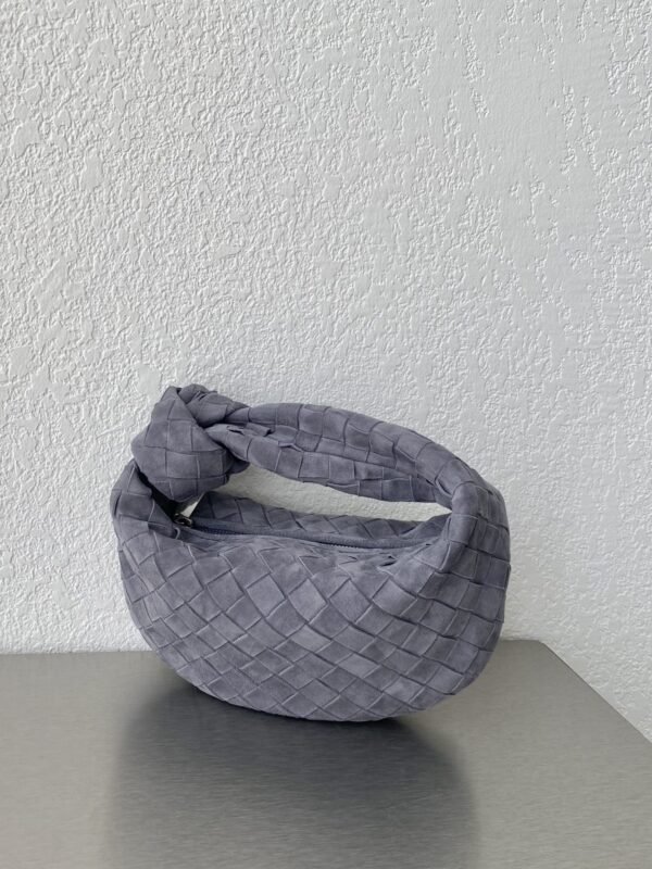 Bottega Veneta Mini Jodie Bag Gray, For Women, Women's Bags 11in/28cm 651876V1QE01233