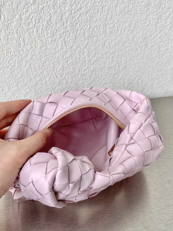 Bottega Veneta Mini Jodie Bag Pink, For Women, Women's Bags 11in/28cm 651876VCPP55903