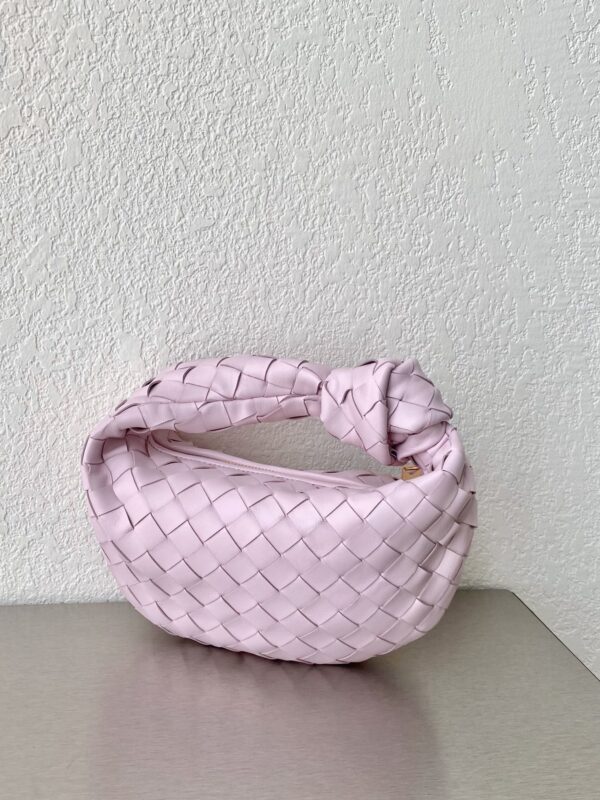 Bottega Veneta Mini Jodie Bag Pink, For Women, Women's Bags 11in/28cm 651876VCPP55903