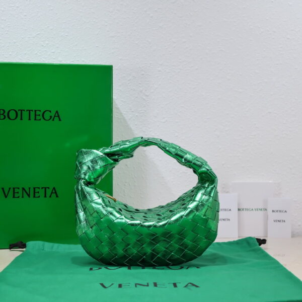 Bottega Veneta Mini Jodie Green, For Women, Women's Bags 11in/28cm