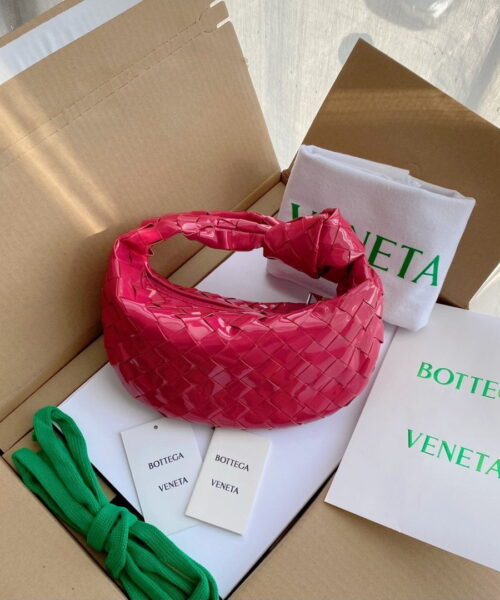 Bottega Veneta Mini Jodie Red, For Women, Women's Bags 11in/28cm