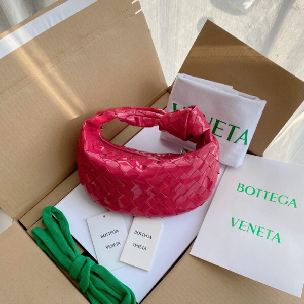 Bottega Veneta Mini Jodie Red, For Women, Women's Bags 11in/28cm