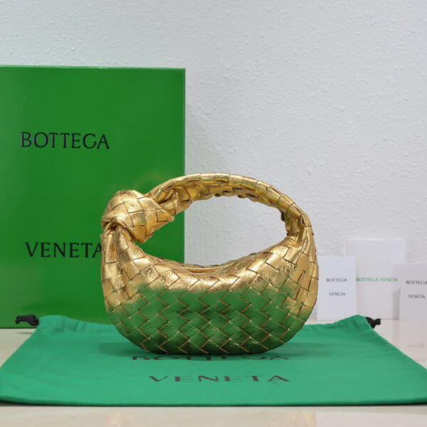 Bottega Veneta Mini Jodie Yellow, For Women, Women's Bags 11in/28cm