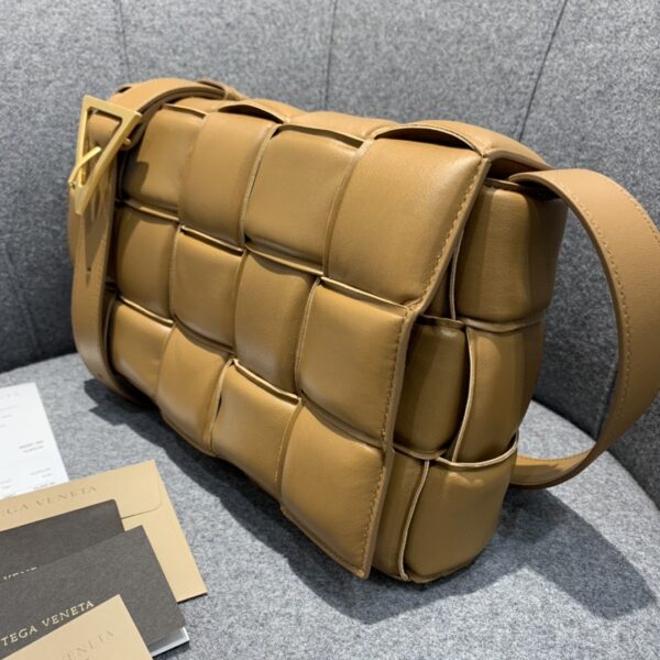 Bottega Veneta Padded Cassette Bag For Women 10.2in/26cm In Brown 591970VCQR17745