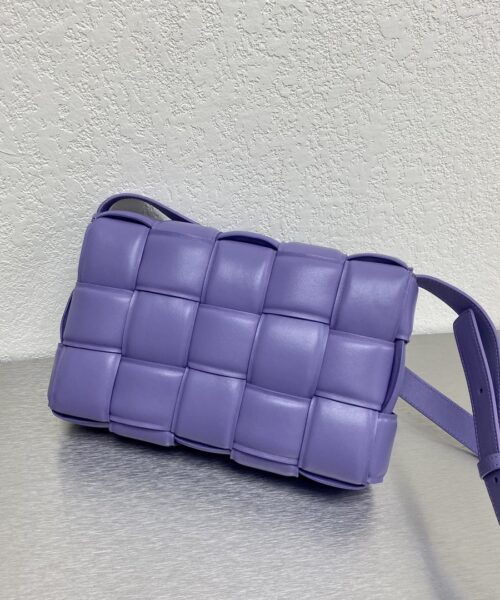 Bottega Veneta Cassette Violet, For Women, Women’s Bags 9in/23cm 578004VMAY14214