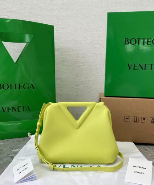 Bottega Veneta Point Yellow, For Women, Women’s Bags 8.6in/22cm 658476VCP403458