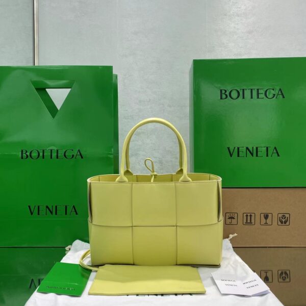 Bottega Veneta Small Arco Tote Bag Yellow, For Women, Women's Bags 14.2in/36cm