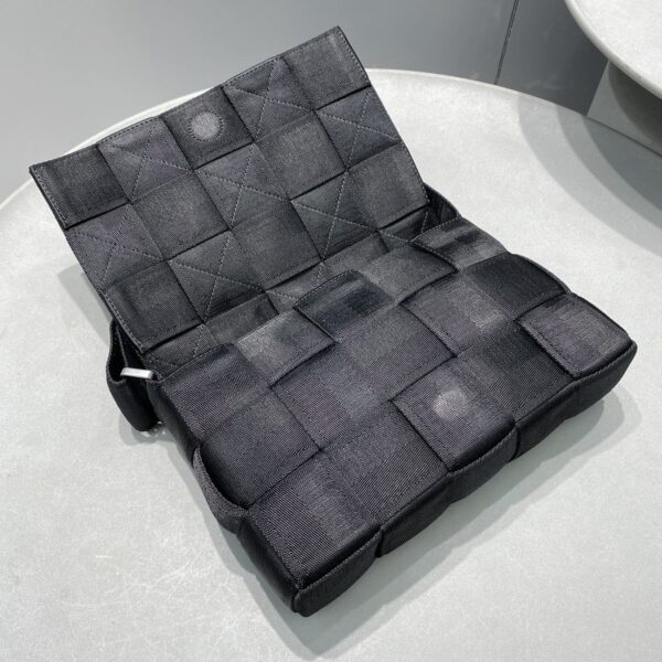 Bottega Veneta Webbing Black, For Men, Men's Bags 9.8in/25cm 680513V1G218803