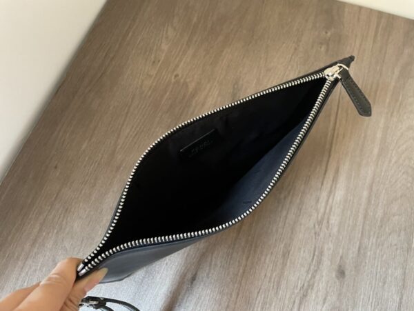 1:1 Replica Bugs Eyes Clutch Black And Yellow/Black And White For Women 12in/30cm