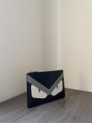 1:1 Replica Bugs Eyes Clutch Black And Yellow/Black And White For Women 12in/30cm