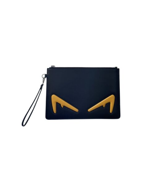 1:1 Replica Bugs Eyes Clutch Black And Yellow/Black And White For Women 12in/30cm