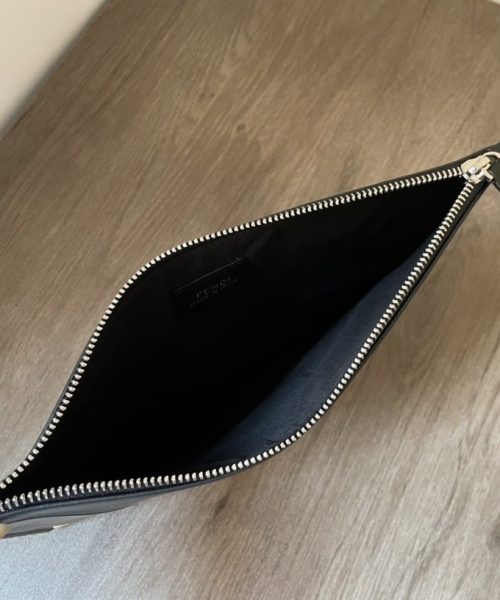 1:1 Replica Bugs Eyes Clutch Black And Yellow/Black And White For Women 12in/30cm