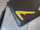 1:1 Replica Bugs Eyes Clutch Black And Yellow/Black And White For Women 12in/30cm