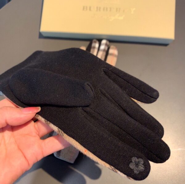 Burberry Cashmere Gloves In Brown