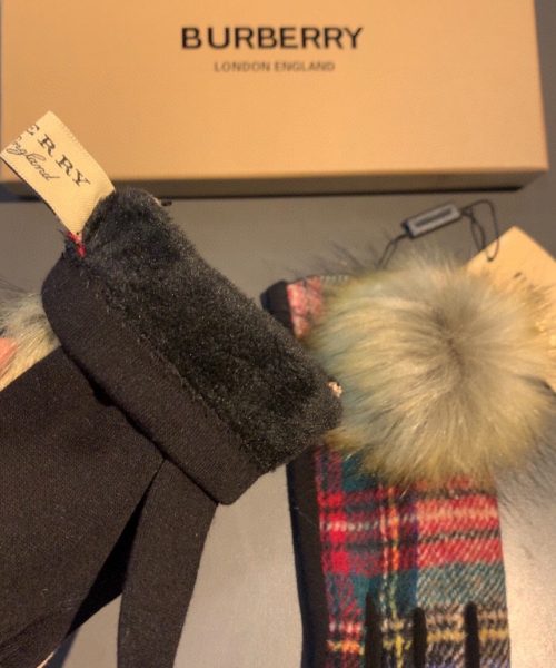 Burberry Cashmere Gloves In Multiple Color