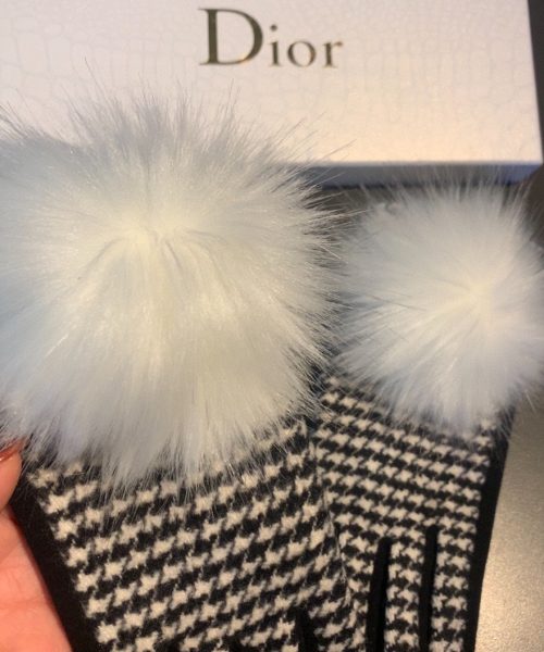 Burberry Cashmere Gloves In White