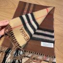 Burberry Contrast Check Cashmere Archive Beige/Birch Brown Scarf 180cm/71in 80453291 
