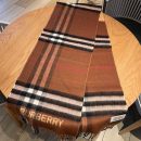 Burberry Contrast Check Cashmere Archive Beige/Birch Brown Scarf 180cm/71in 80453291 