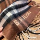 Burberry Contrast Check Cashmere Archive Beige/Birch Brown Scarf 180cm/71in 80453291 