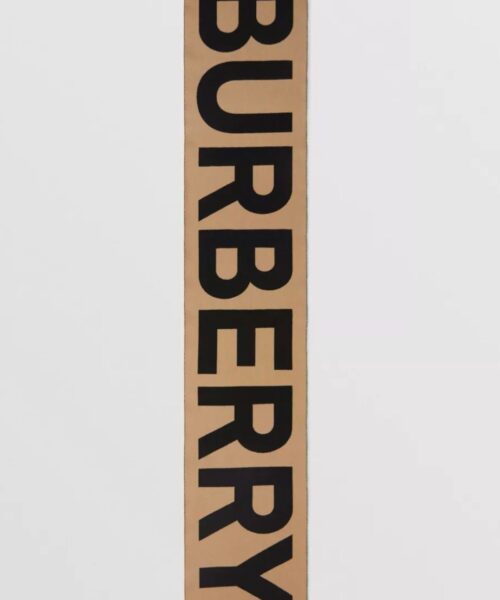 Burberry Wool New Double-Sided Large Brown Scarf 188cm/74in